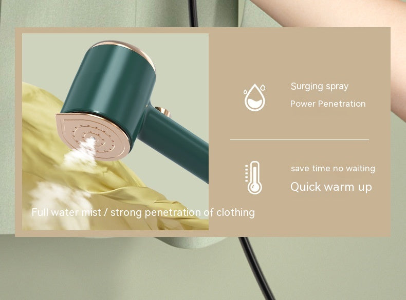 Mini Portable Handheld Garment Steamer Fabric Steam Iron For Clothes Travel Home Appliances Vertical US Plug Ironing Machine