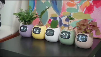 Smart Planter Endless Fun Over 49 Rich Expressions 7 Smart Sensors And AI Chips Make Raising Plants Easy And Fun
