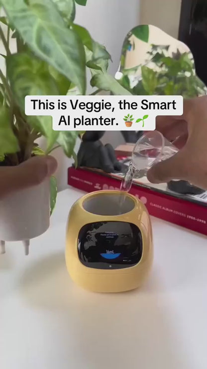 Smart Planter Endless Fun Over 49 Rich Expressions 7 Smart Sensors And AI Chips Make Raising Plants Easy And Fun