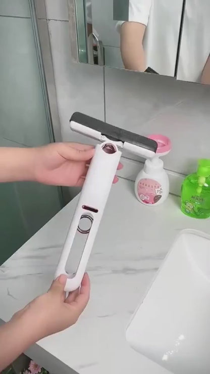New Portable Self-NSqueeze Mini Mop, Lazy Hand Wash-Free Strong Absorbent Mop Multifunction Portable Squeeze Cleaning Mop Desk Window Glass Cleaner Kitchen Car Sponge Cleaning Mop Home Cleaning Tools