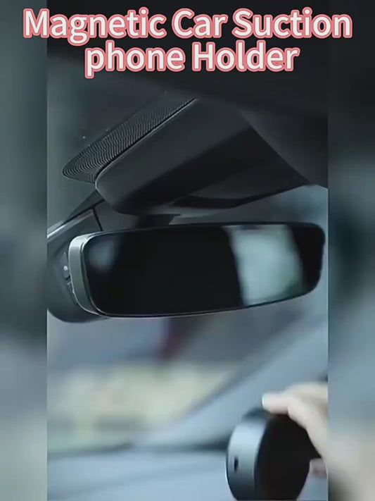 Intelligent Mobile Phone Holder Double-Sided Car Mount Magnetic Universal Adsorption Bracket Vacuum Adsorption Stable For Phone