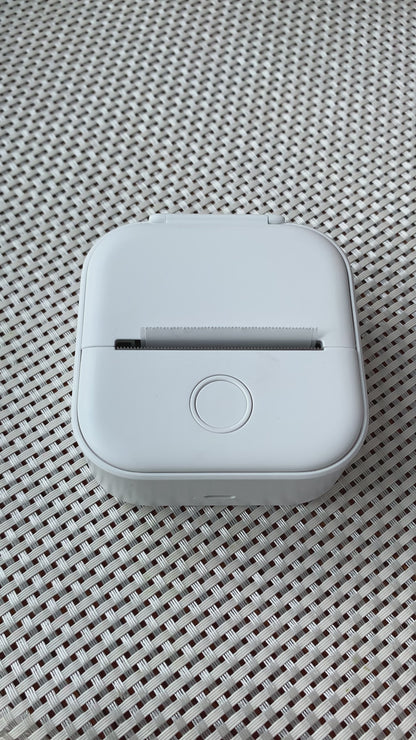 Portable Mini Thermal Label Printer Home Photo Printer